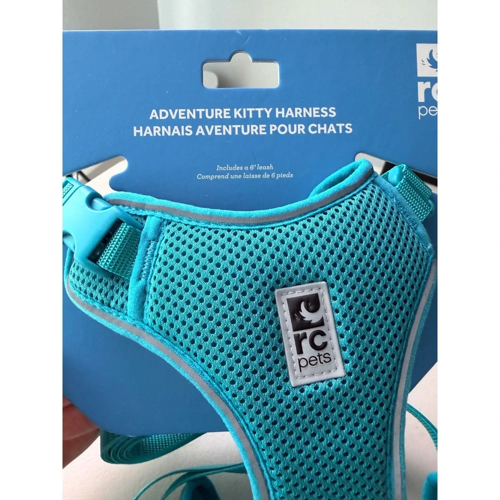 RC Pets Adventure Kitty Harness L Teal